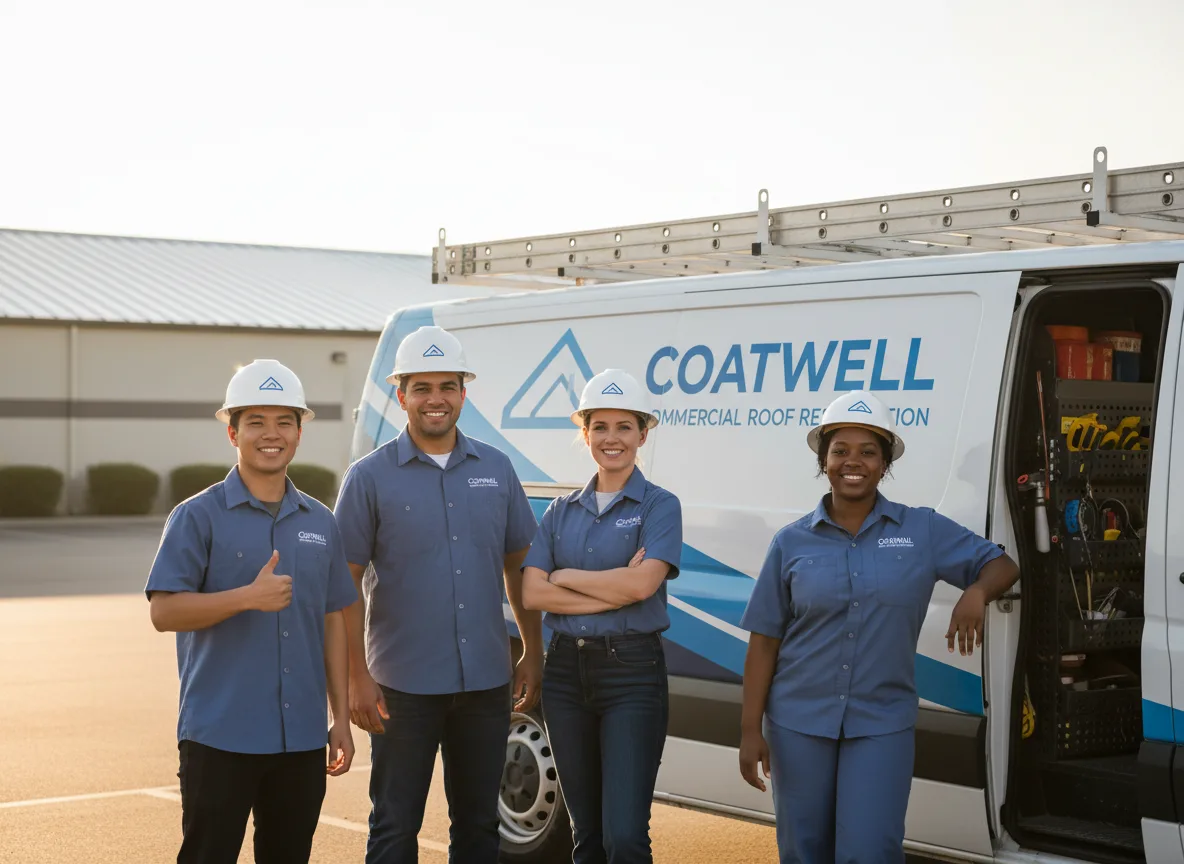 Commercial roof coating company in Elberta, UT